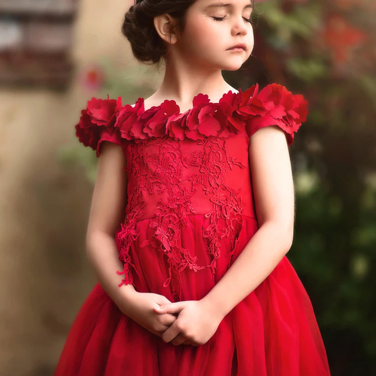 BELLE GOWN CRIMSON