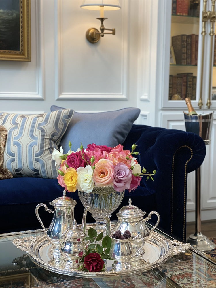 SILVER PLATED BUCKINGHAM PLATTER