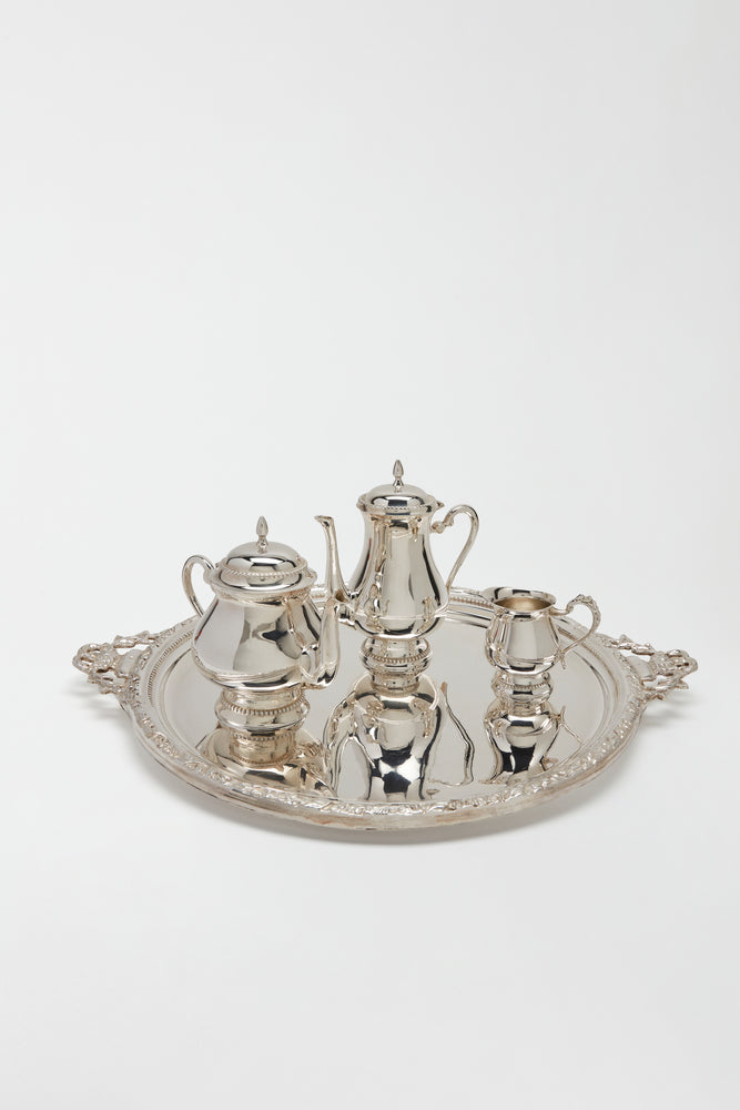 SILVER PLATED BUCKINGHAM PLATTER