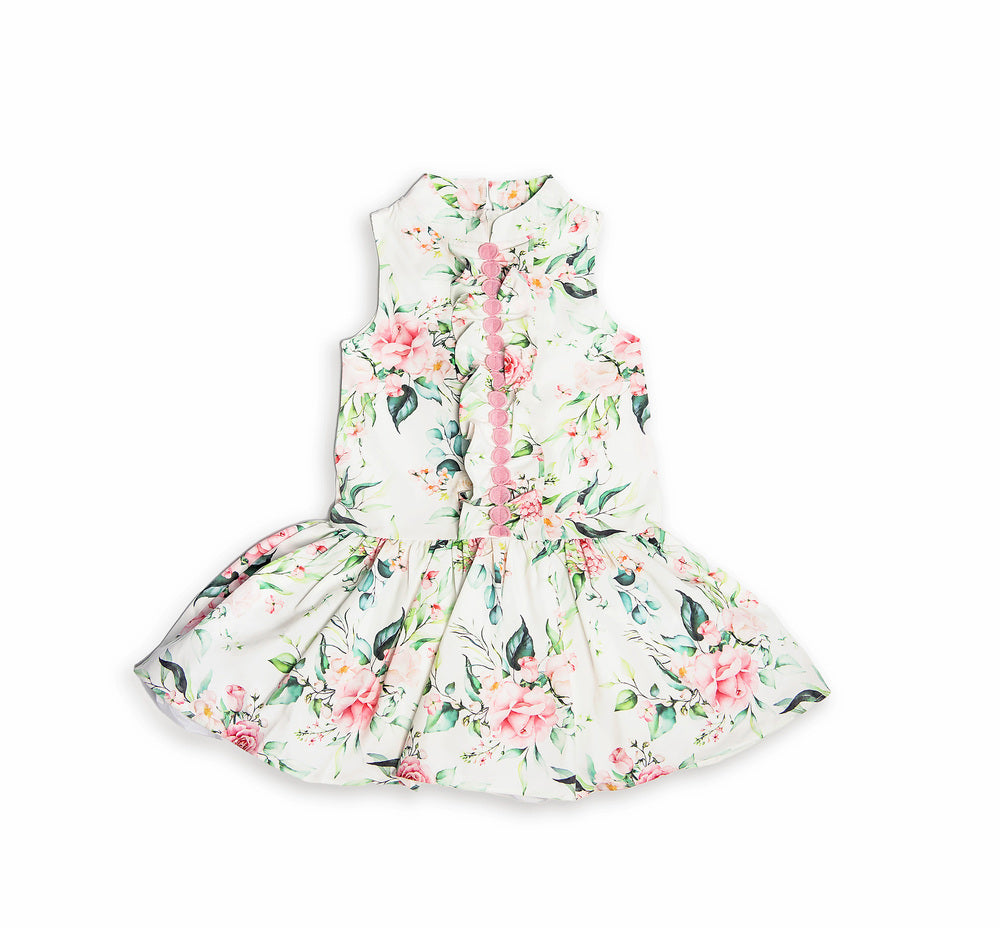 ADA DRESS IVORY FLORAL