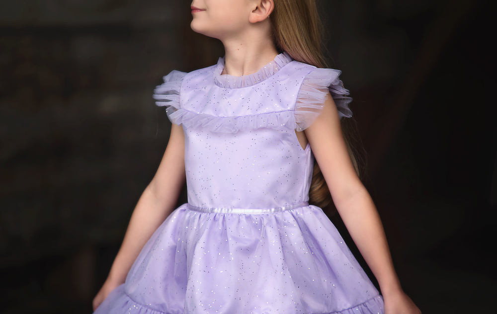 ELODIE DRESS LAVENDER