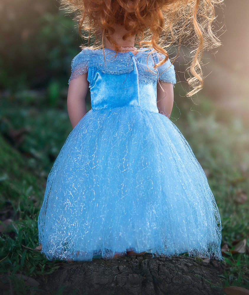 QUEEN OF THE KINGDOM DOLL DRESS