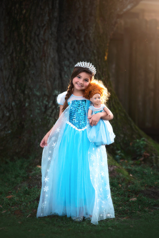 ICE QUEEN DOLL GOWN