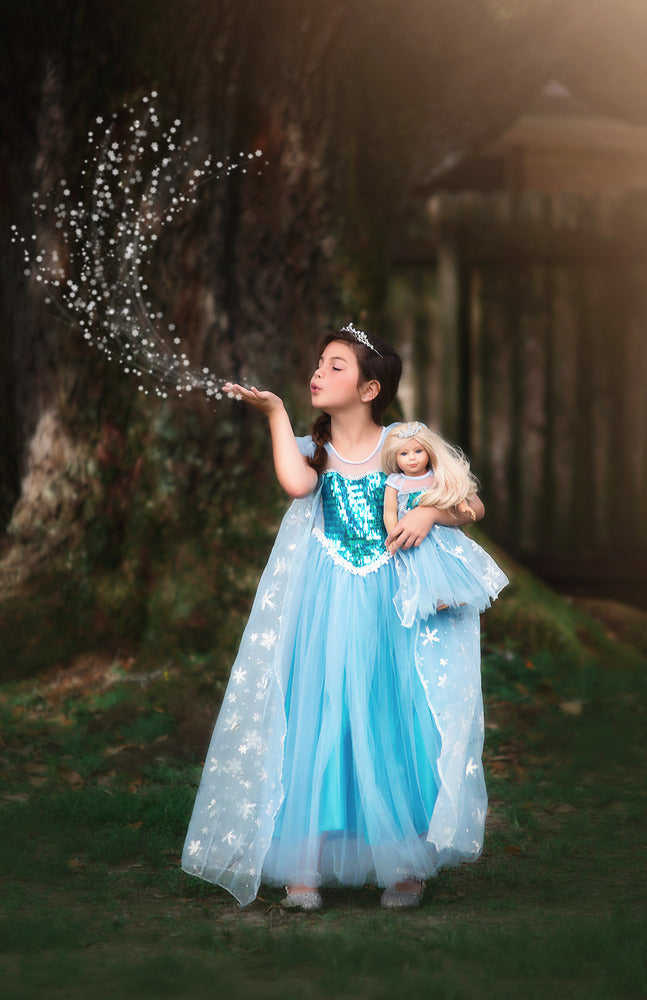 ICE QUEEN DOLL GOWN ICE QUEEN DOLL GOWN