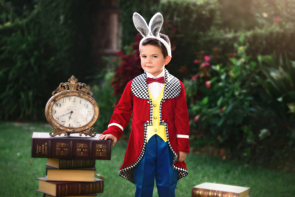 WHITE RABBIT 4PC. COSTUME