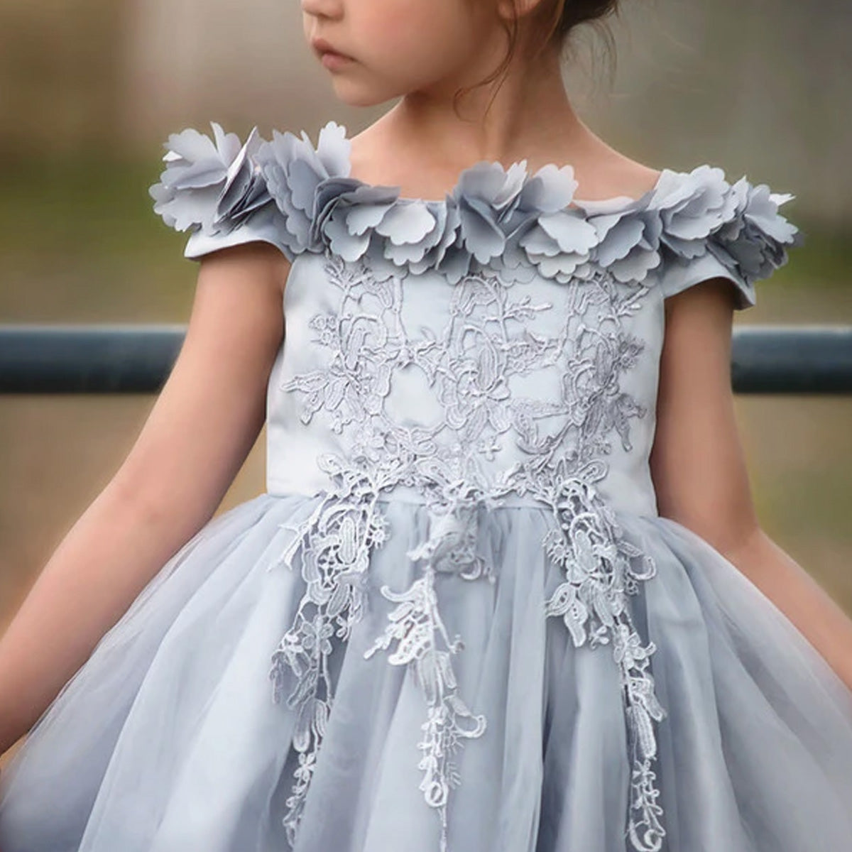 BELLE GOWN SILVER