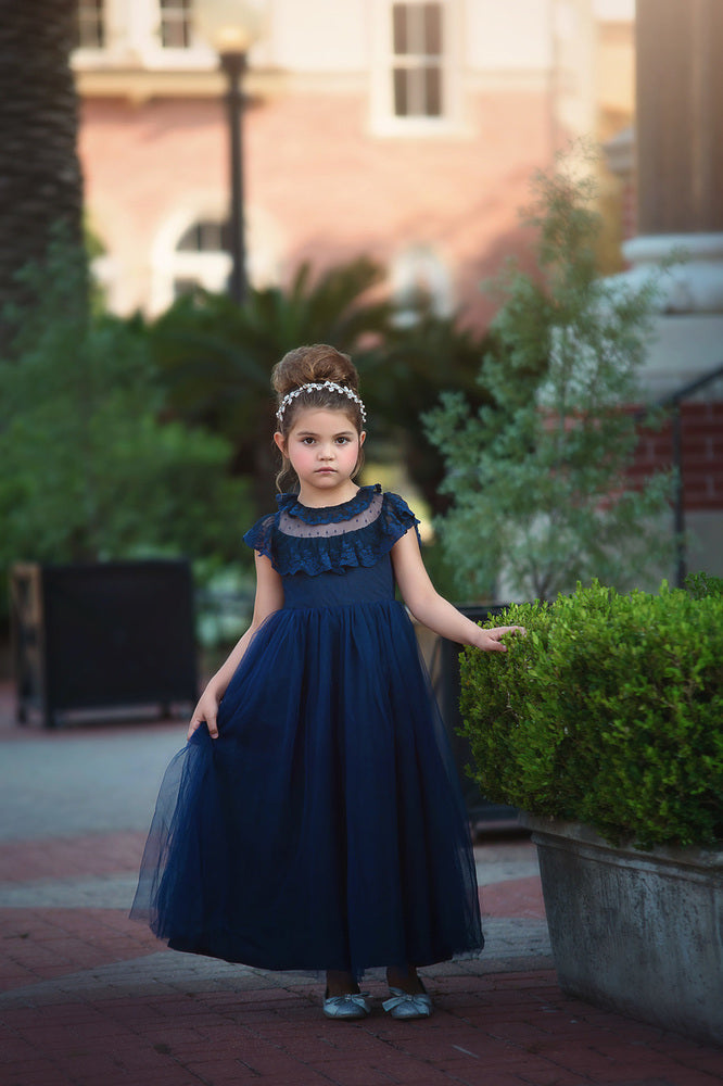 GIOVANNA GOWN NAVY