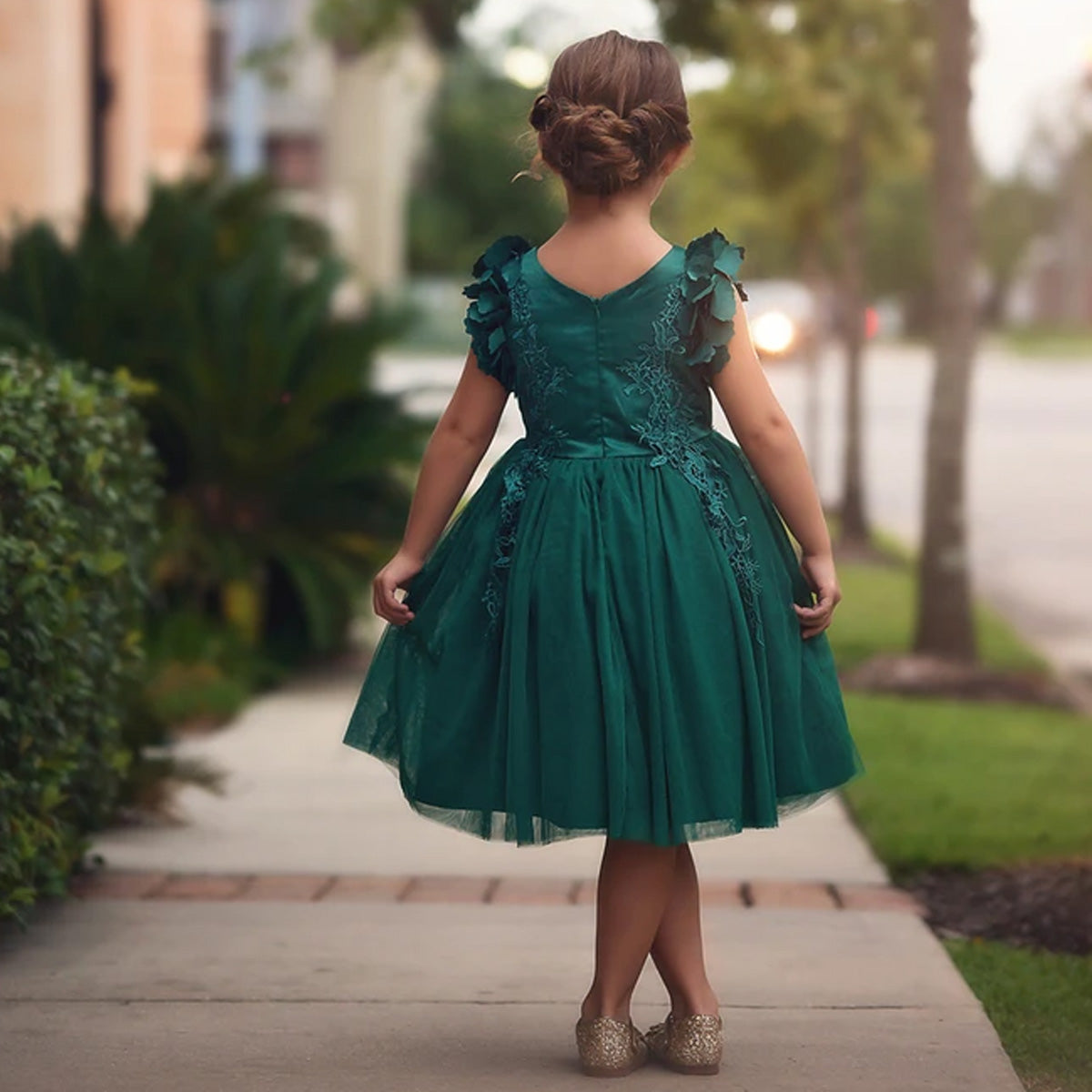 FALL DRESS SALE BIANCA DRESS EMERALD