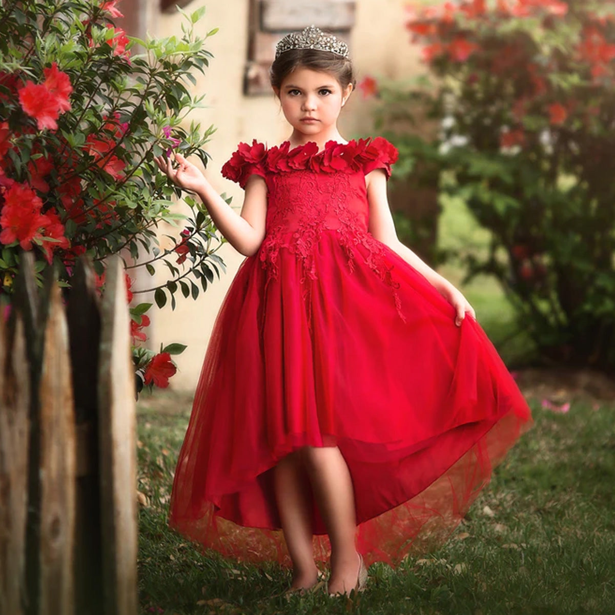 BELLE GOWN CRIMSON