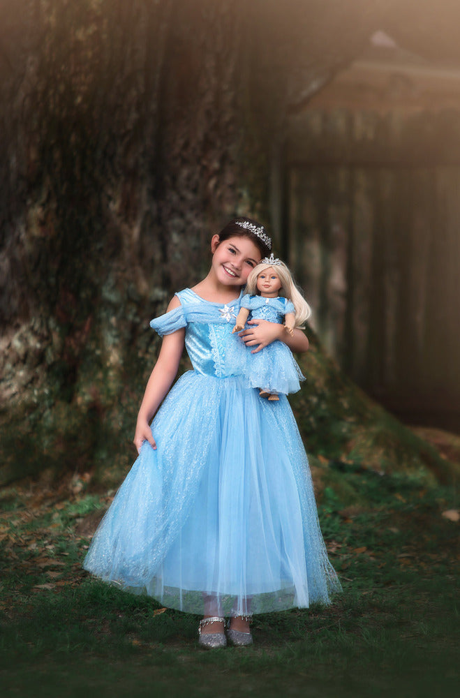 Princess Dress- Blue Princess Wedding Dresses and Dress Up for
