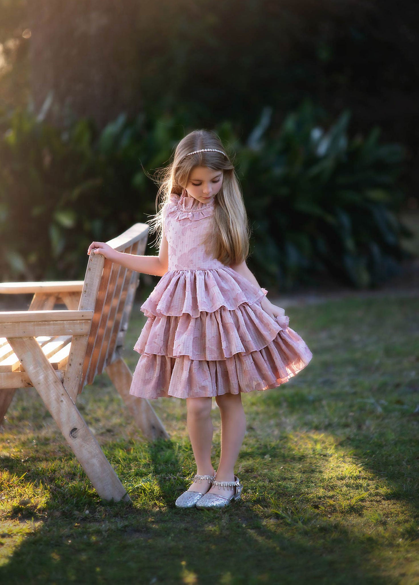 JOELLE DRESS ROSE