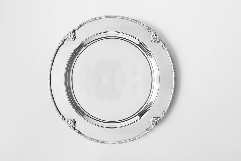 SILVER PLATED YORKSHIRE CHARGER PLATE