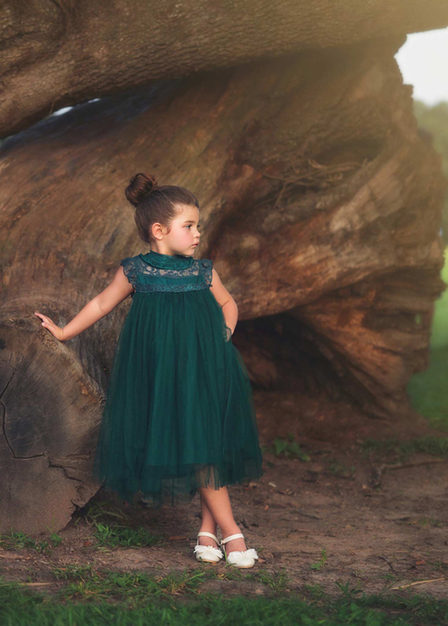 FALL DRESS SALE ALLESSANDRA DRESS EMERALD