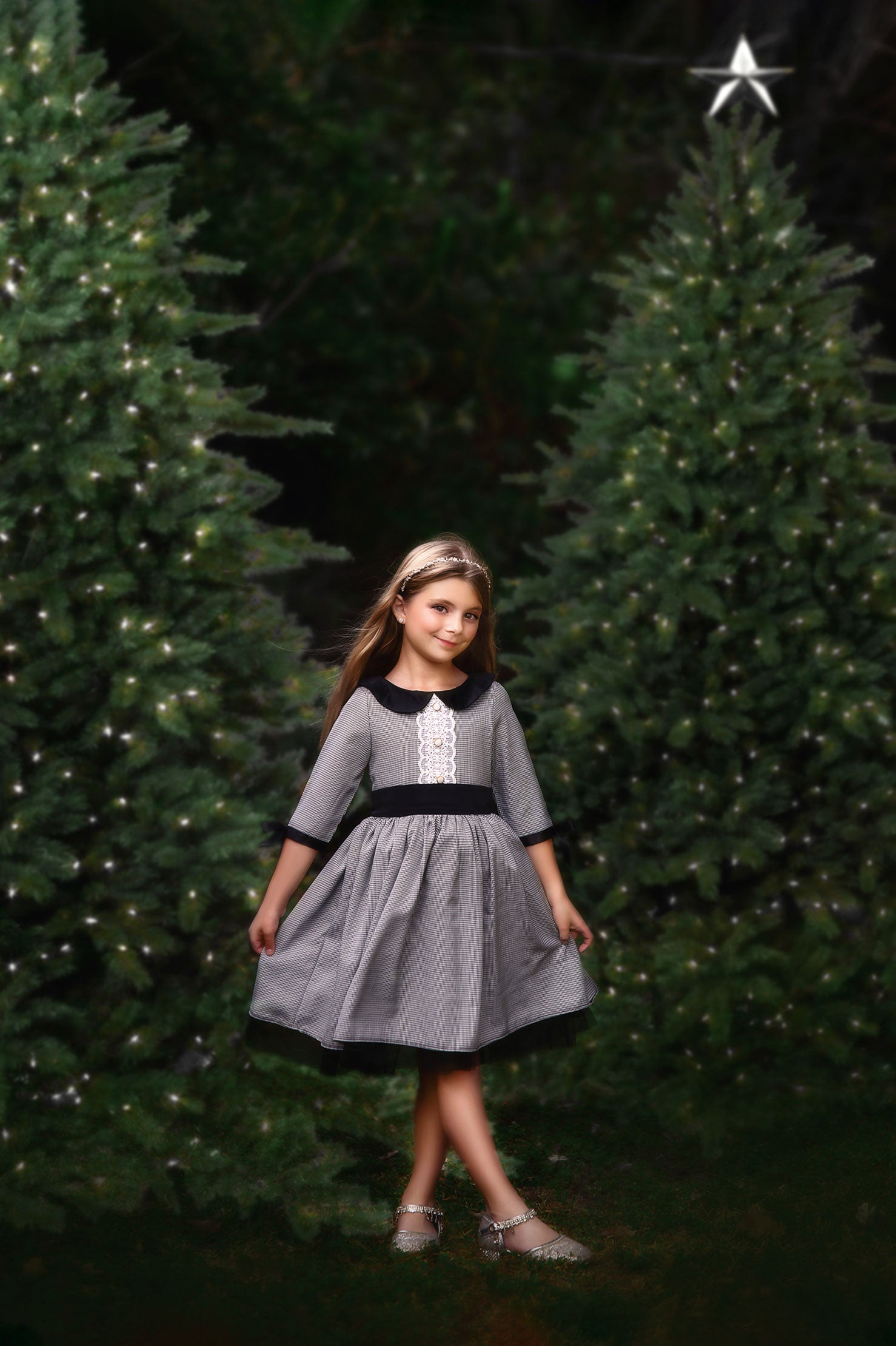 FALL DRESS SALE PENELOPE DRESS HOUNDSTOOTH