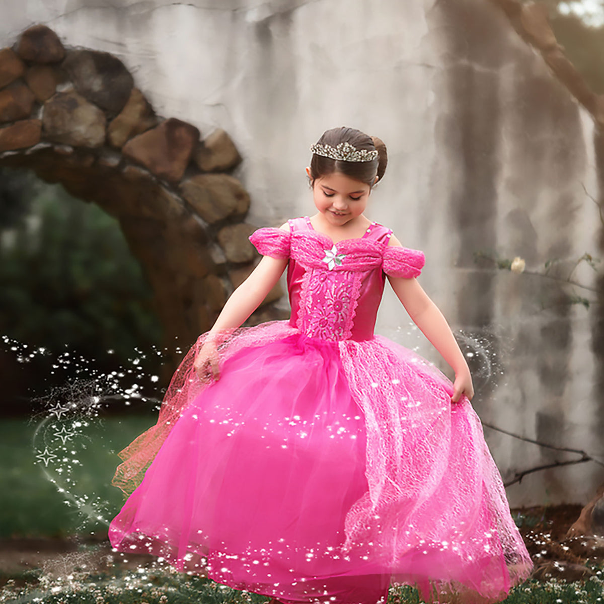 Disney Princess Real Princess Dresses For Kids Pink Princess Dress