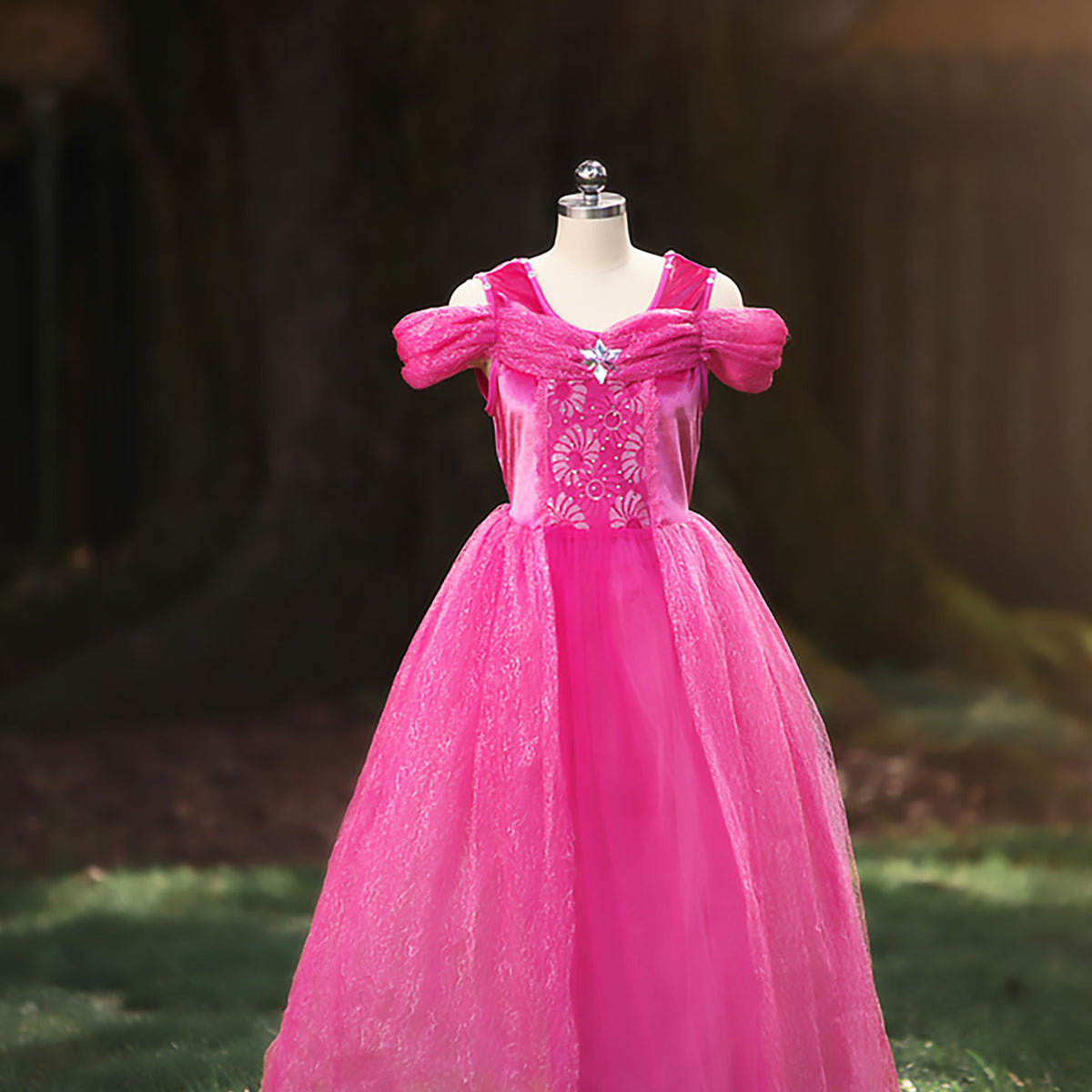 PINK PRINCESS GOWN FOR WOMEN - Main Image