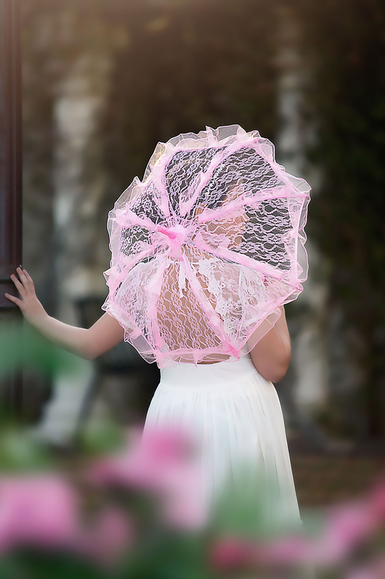 PIPER LACE PARASOL PINK