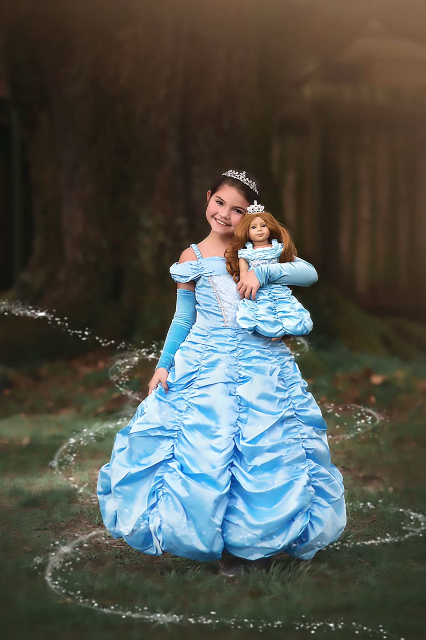 PRINCESS CAROLINE DOLL GOWN