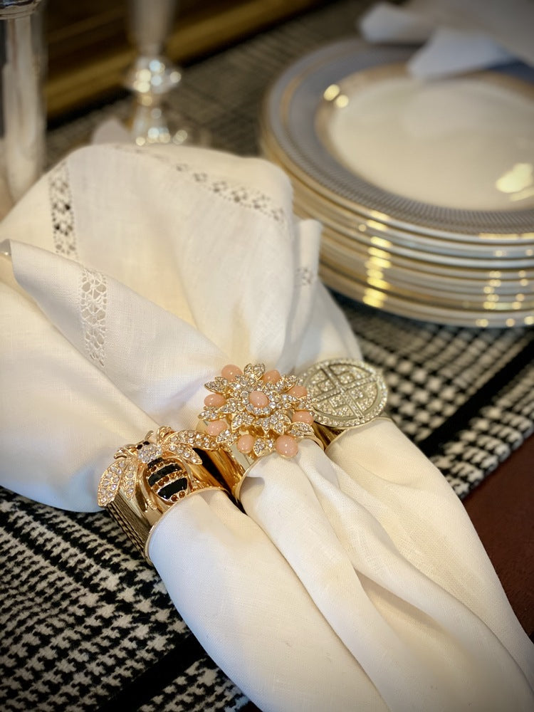 SIGNATURE NAPKIN RING SET OF 2