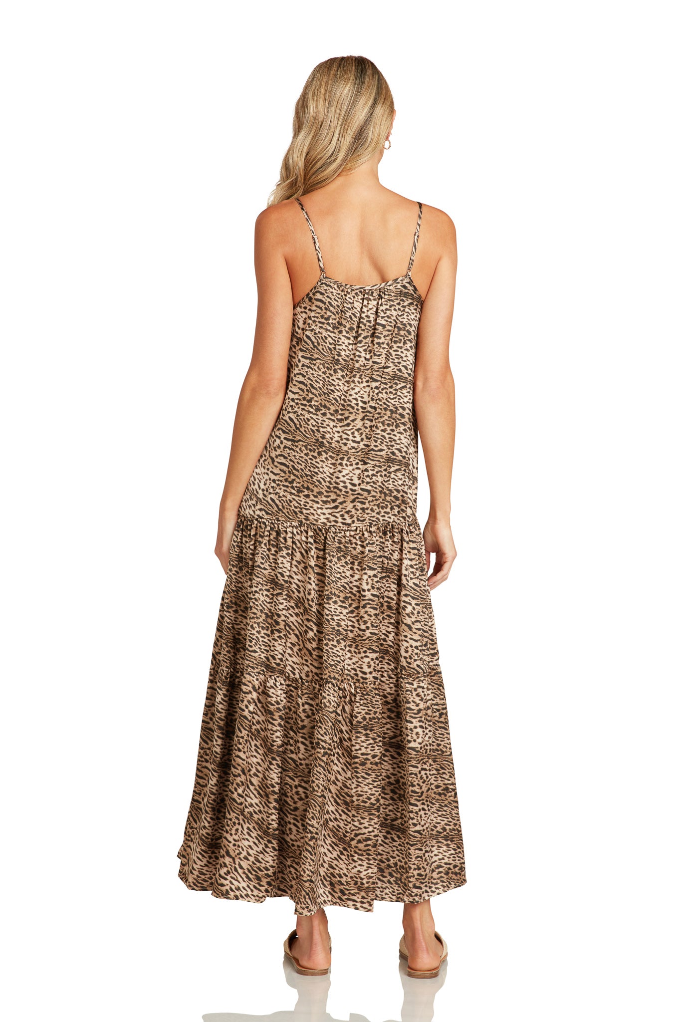 ALEXA MAXI DRESS LEOPARD