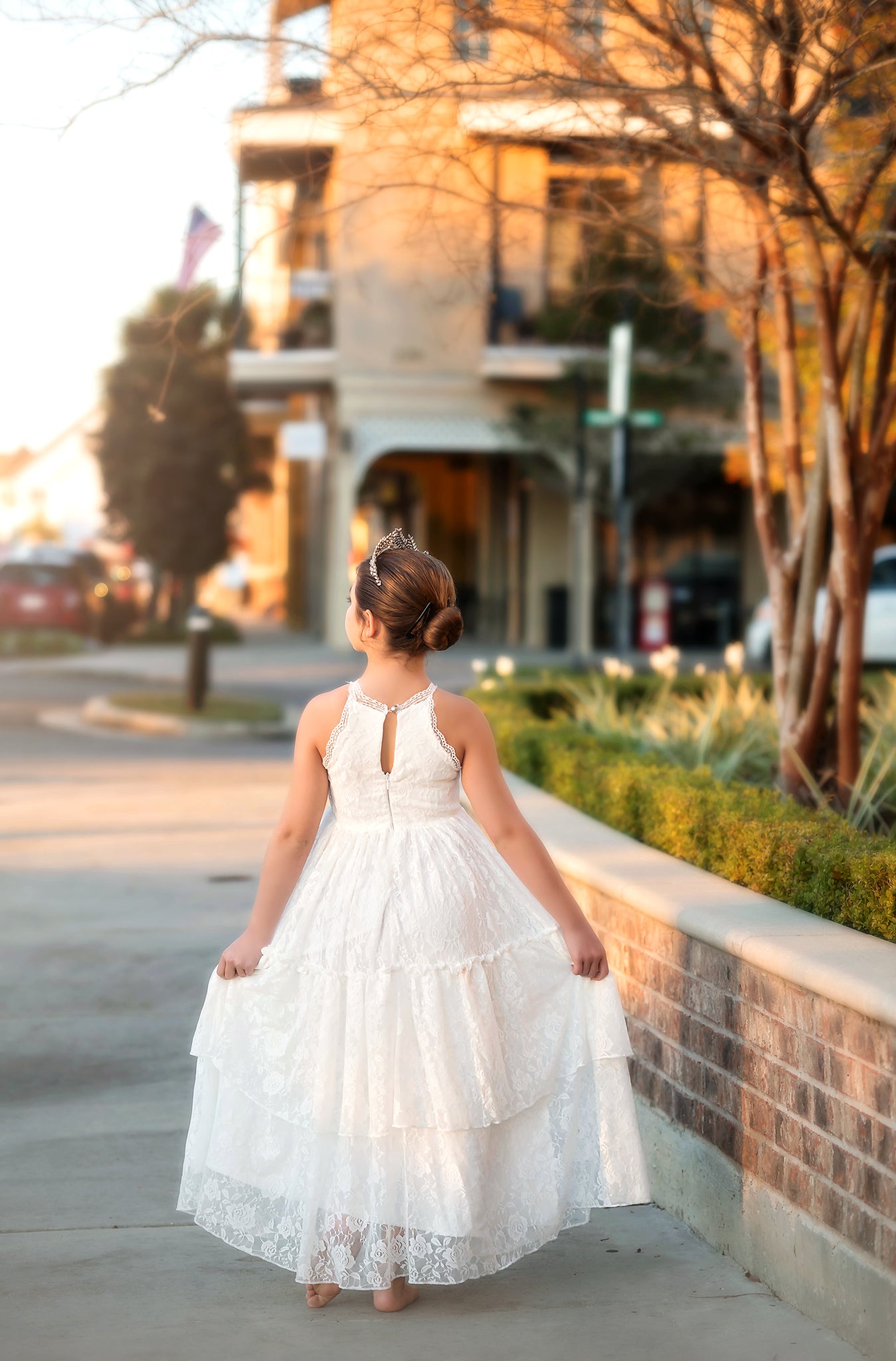 DOMINIQUE MAXI DRESS WHITE