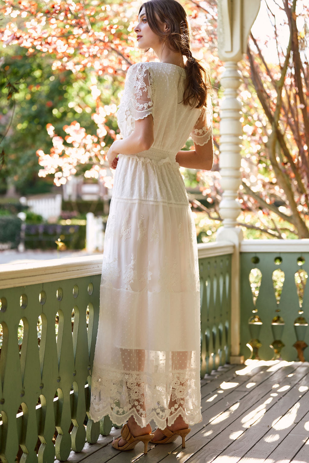 MARJORIE MAXI DRESS WHITE