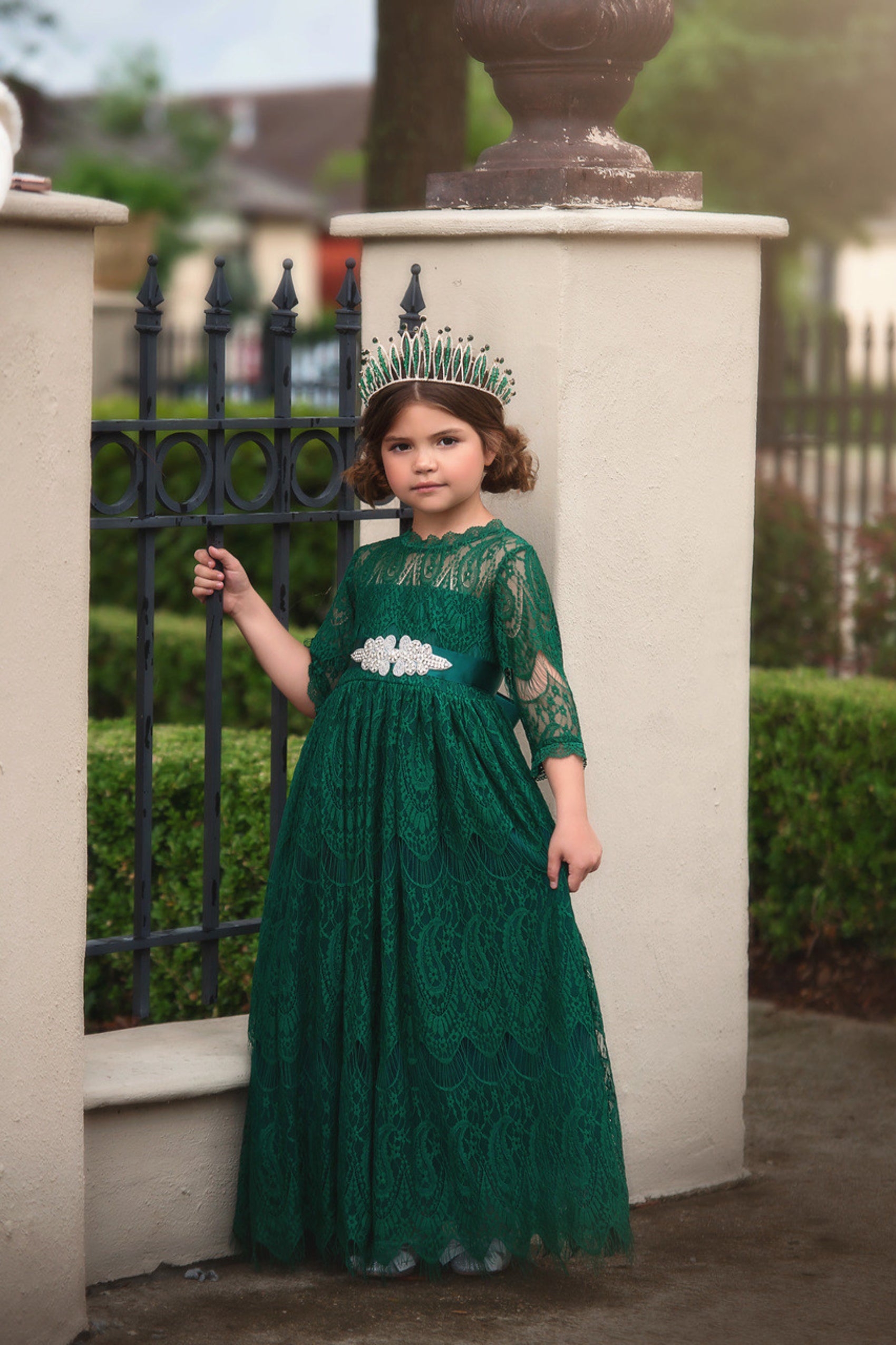 BELLA RAFAELA GOWN EMERALD