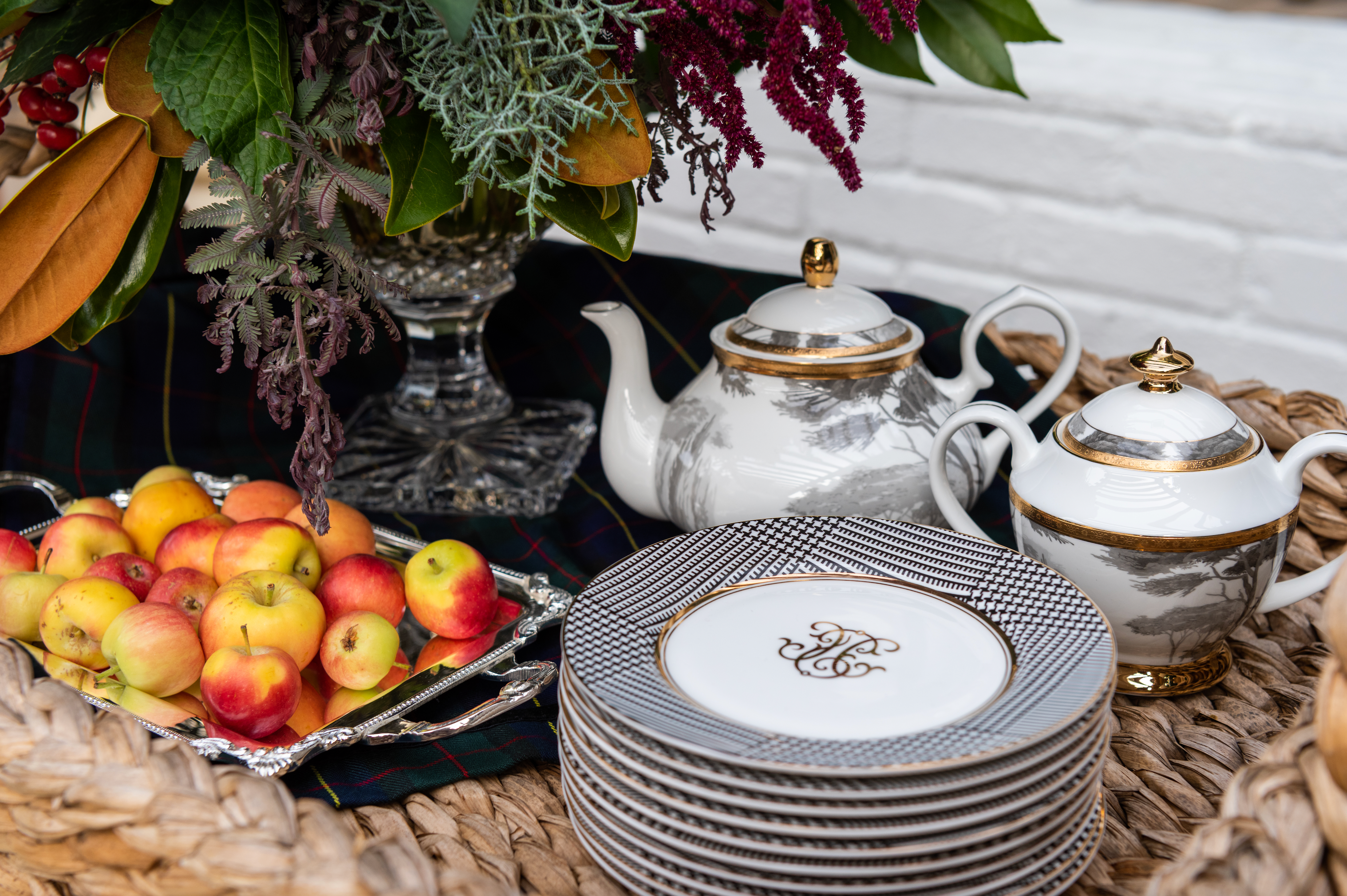 SILVER PLATED CLARENCE TRAY