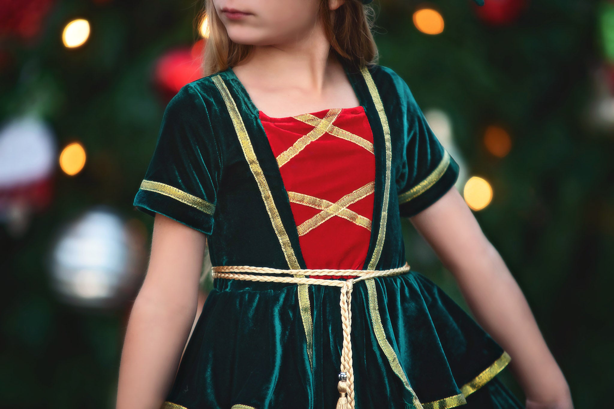 JANIE THE ELF DRESS & HAT SET