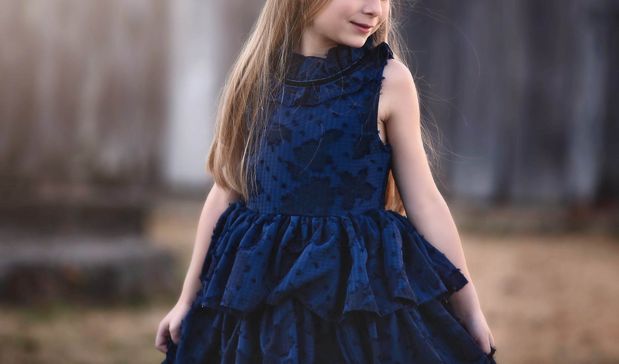 JOELLE DRESS NAVY