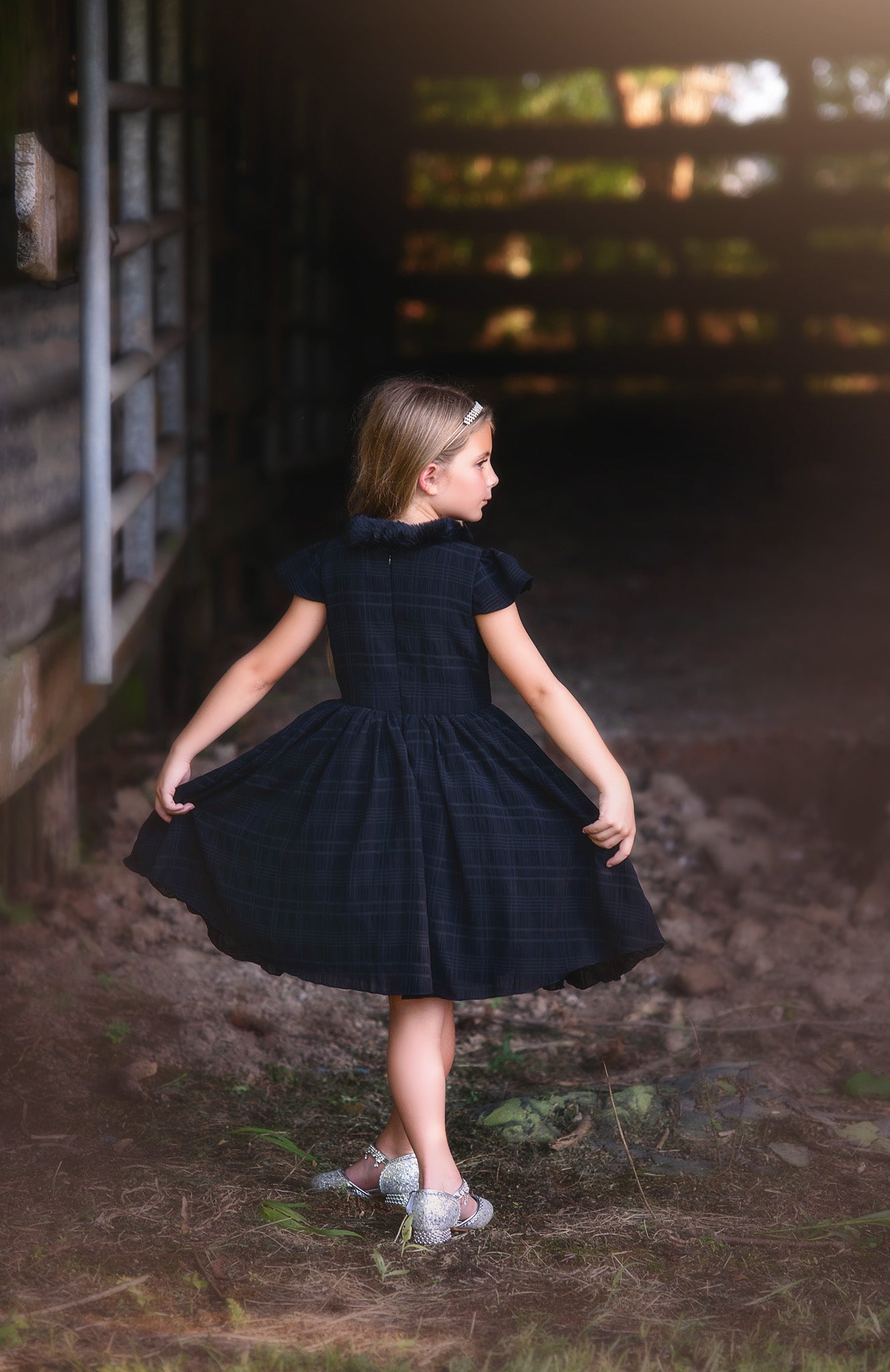 EVANGELINE DRESS BLACK