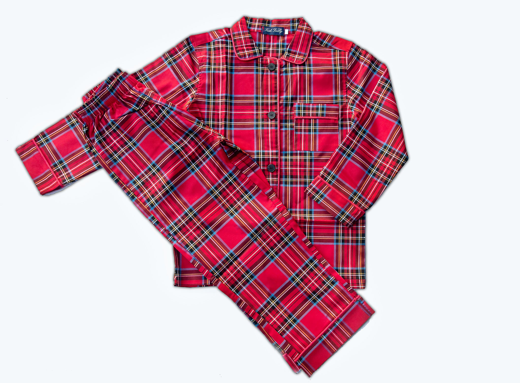 UNISEX KIDS BLYTHE PAJAMAS STEWART TARTAN