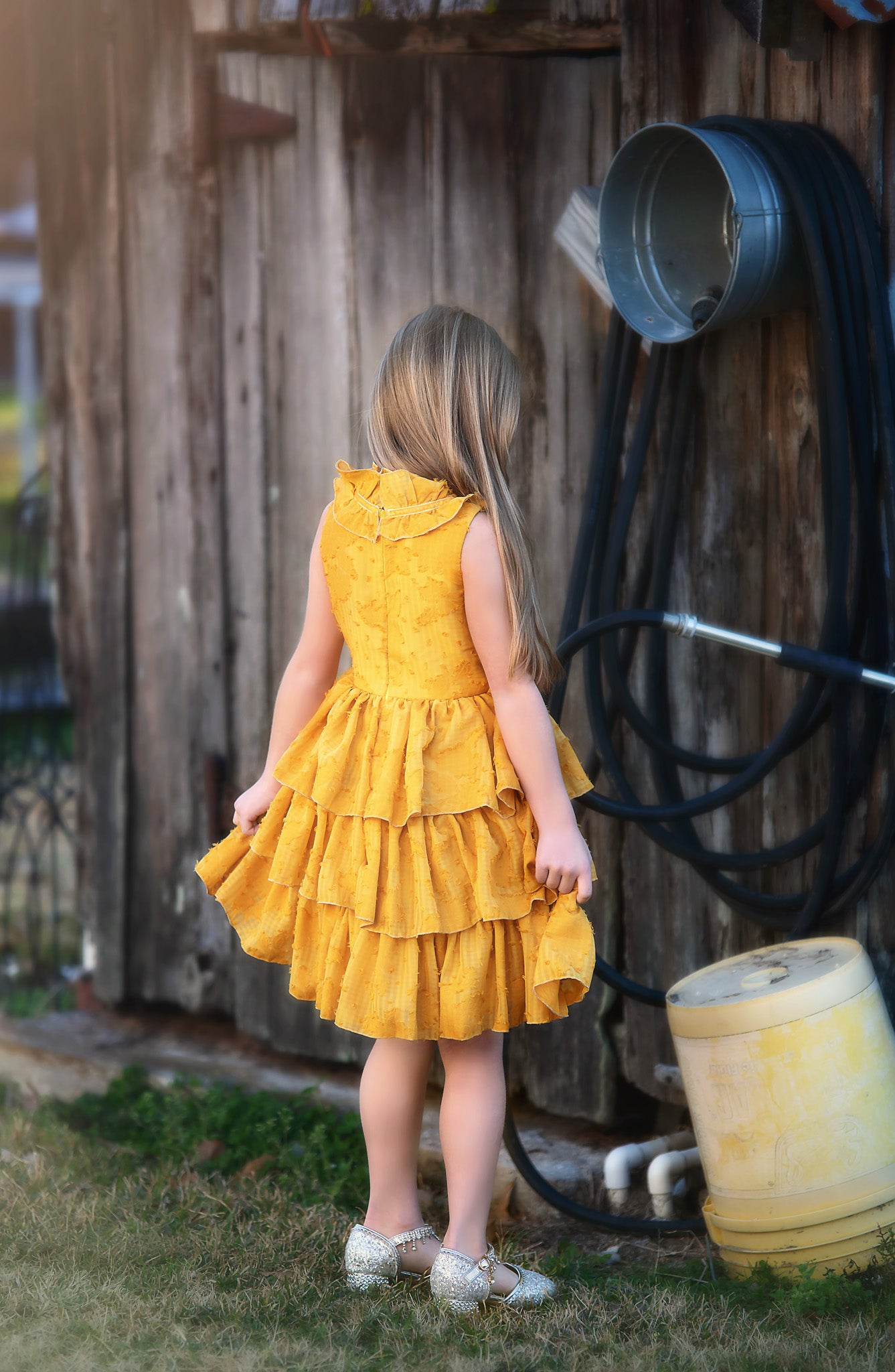 JOELLE DRESS SUNFLOWER