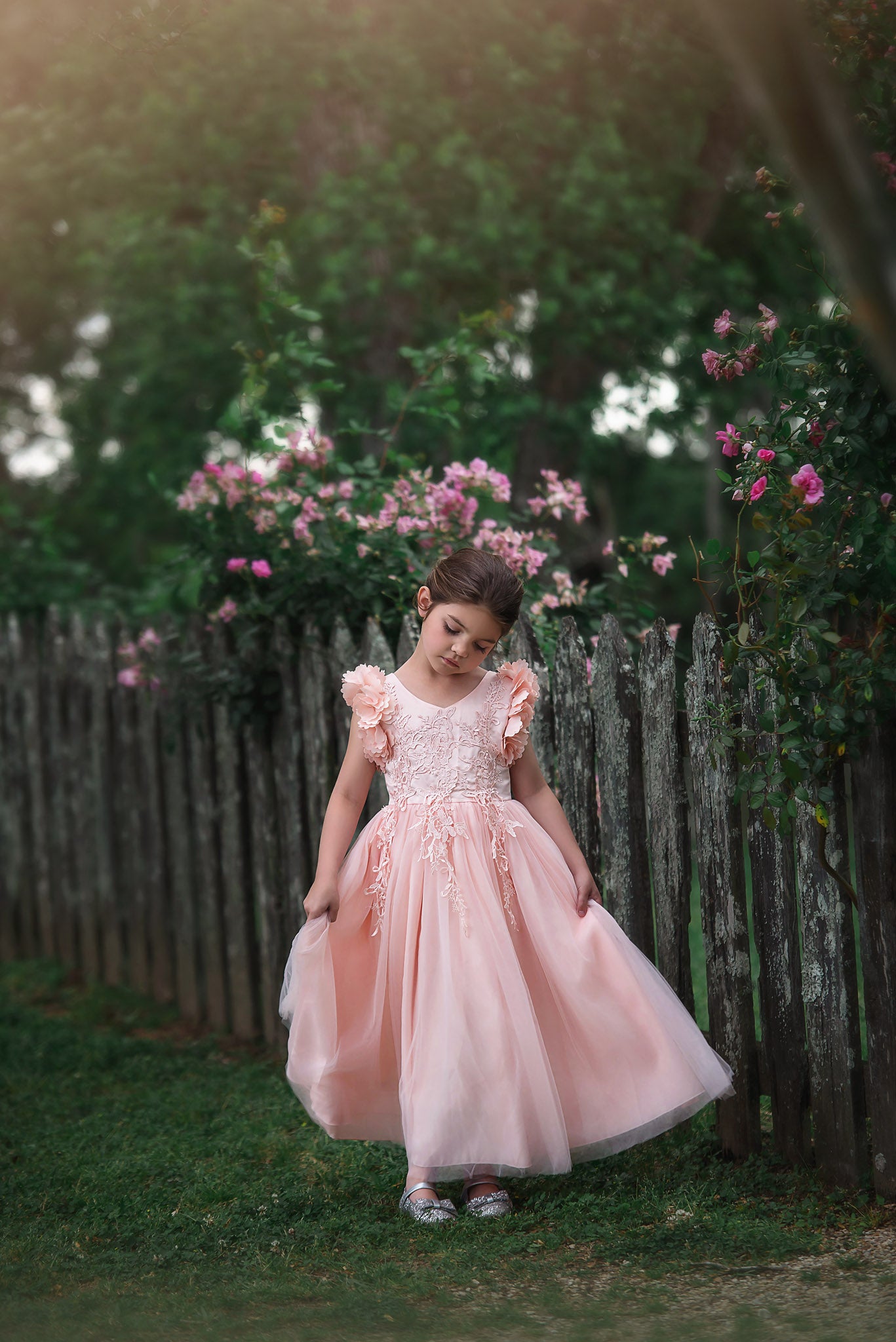 BIANCA GOWN PEACHY PINK