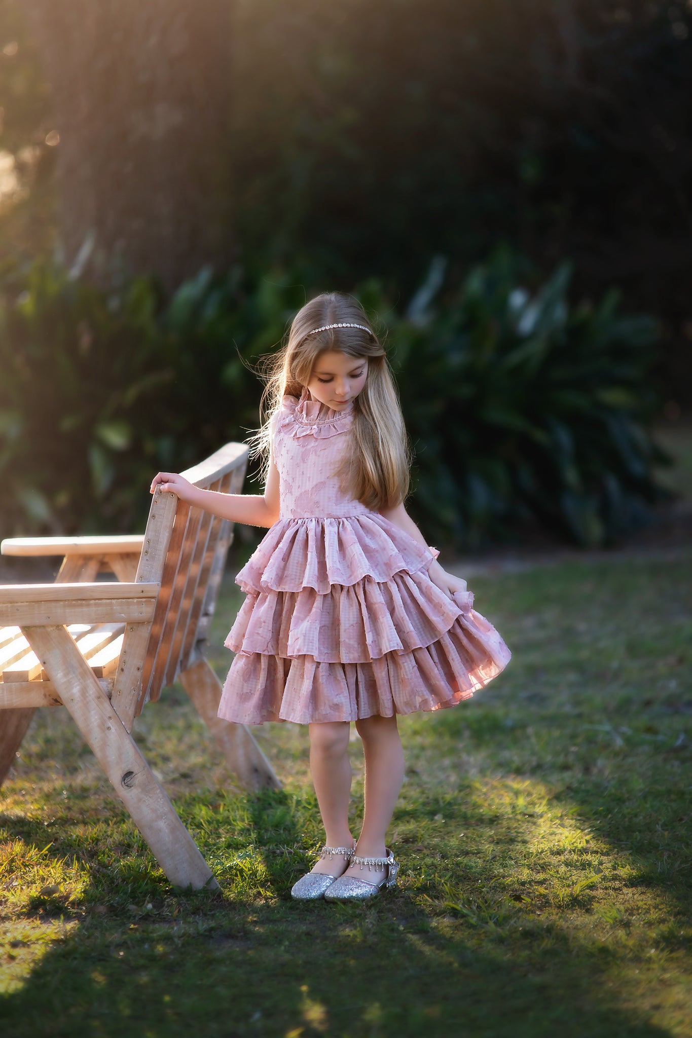 JOELLE DRESS ROSE