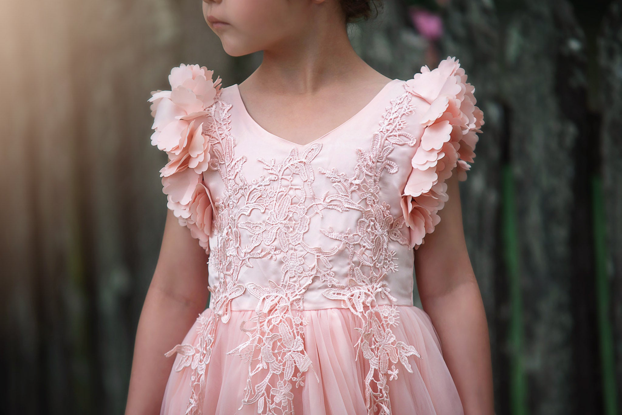 BIANCA GOWN PEACHY PINK