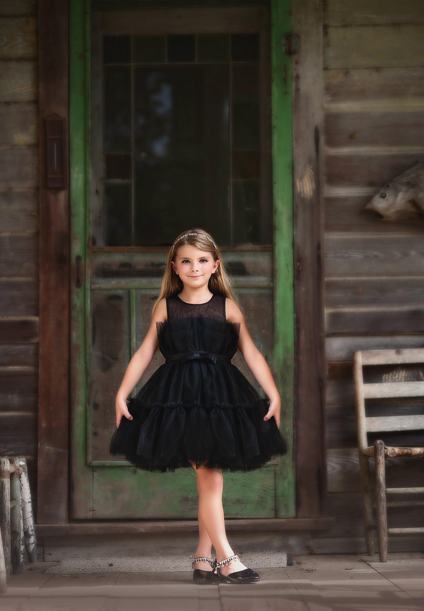 AUDREY DRESS BLACK