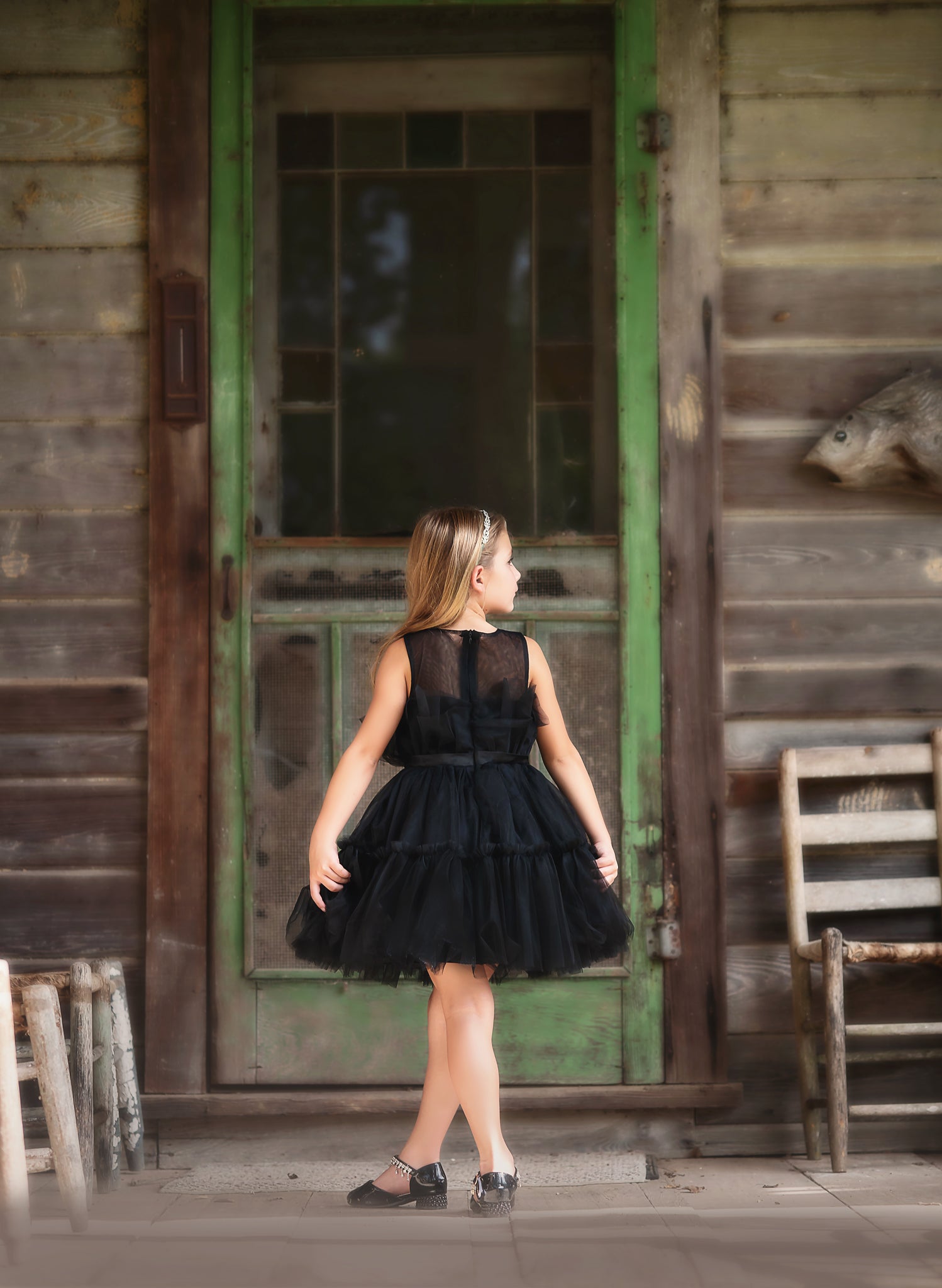 AUDREY DRESS BLACK