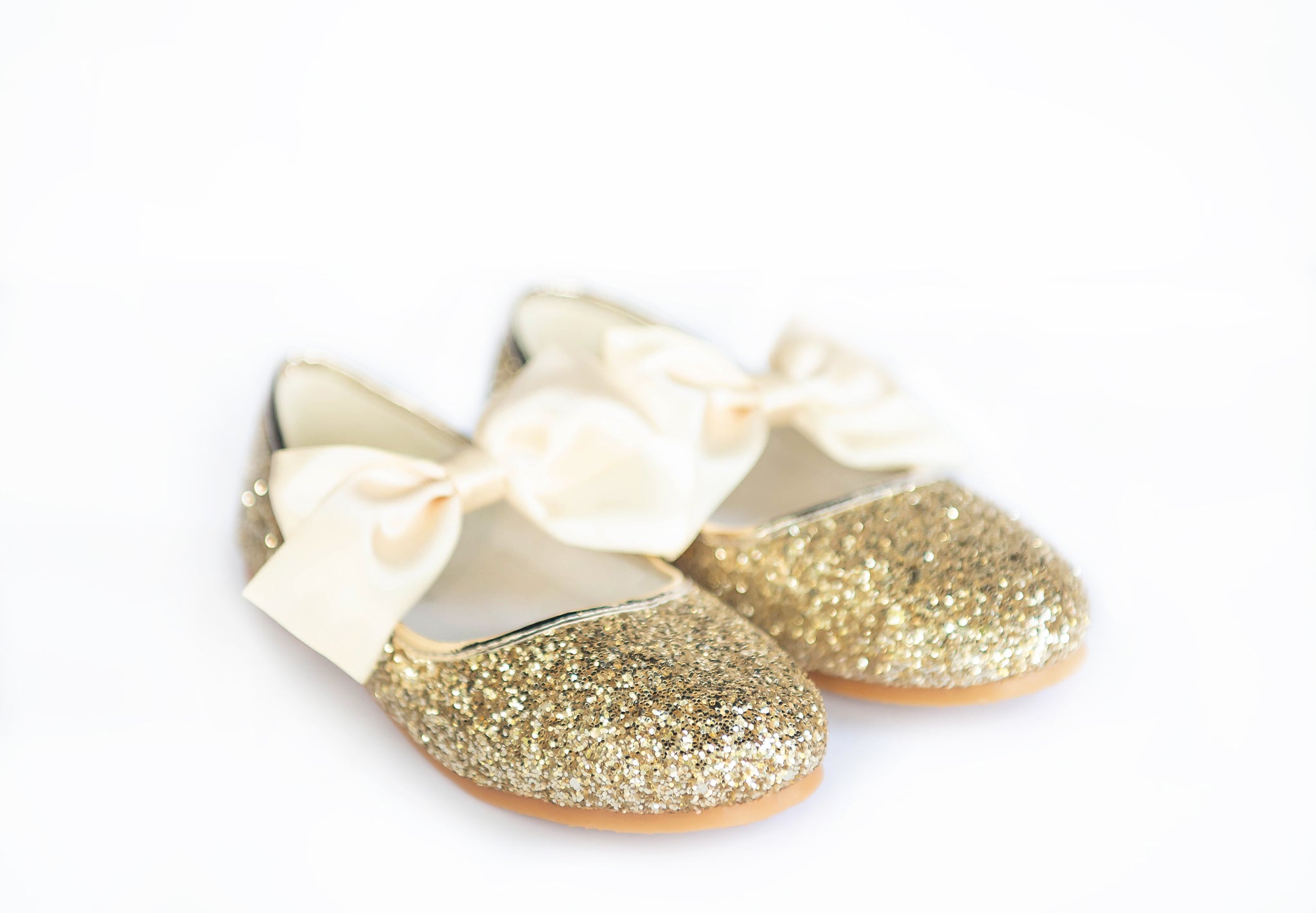 HADLEE SEQUIN SHOE GOLD