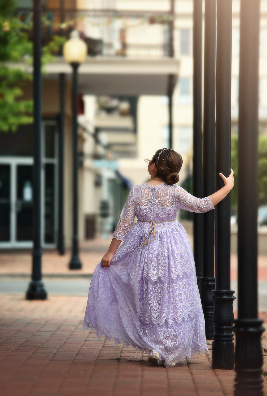 BELLA RAFAELA GOWN LAVENDER