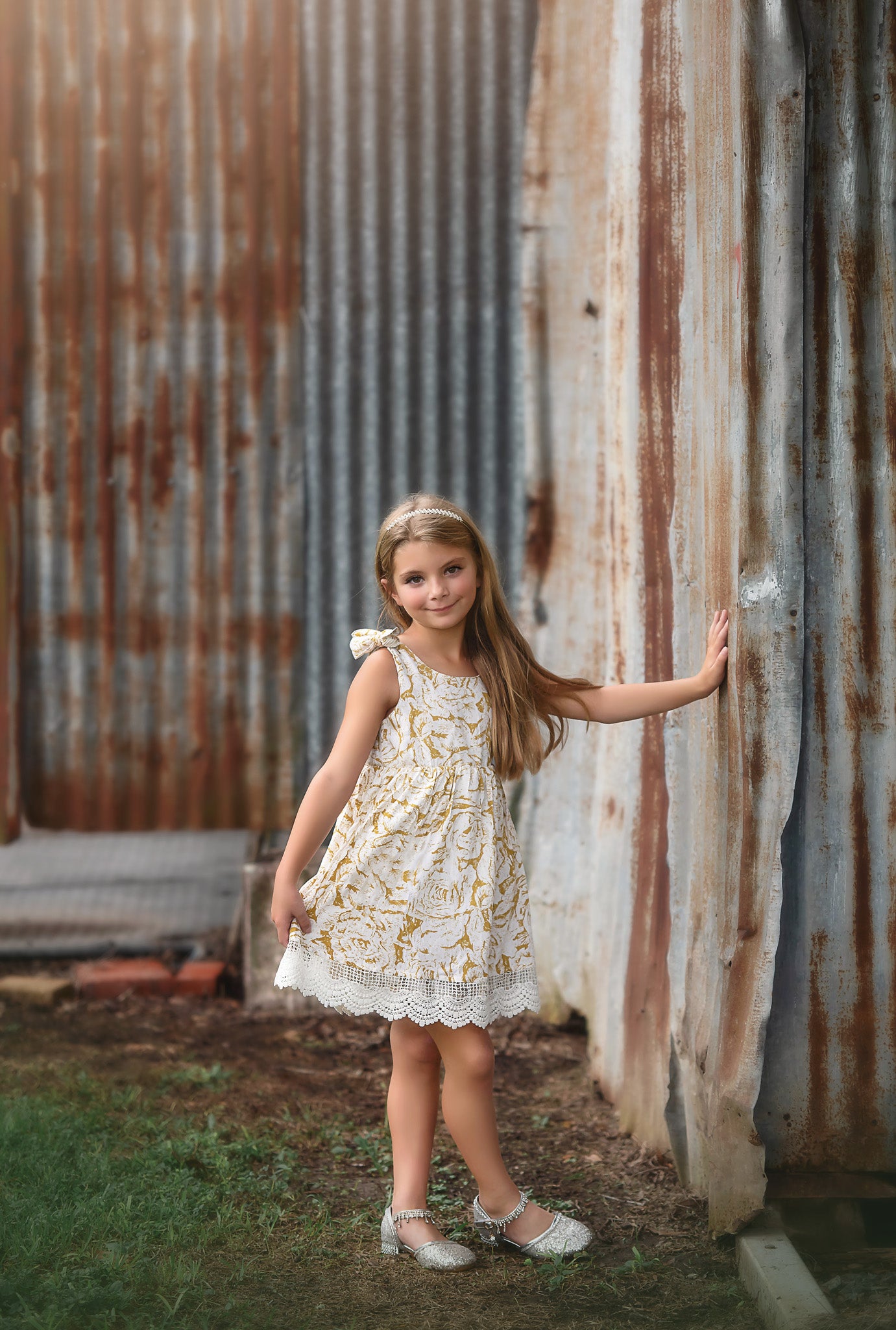 VIOLETTE REVERSIBLE DRESS IVORY FLORAL