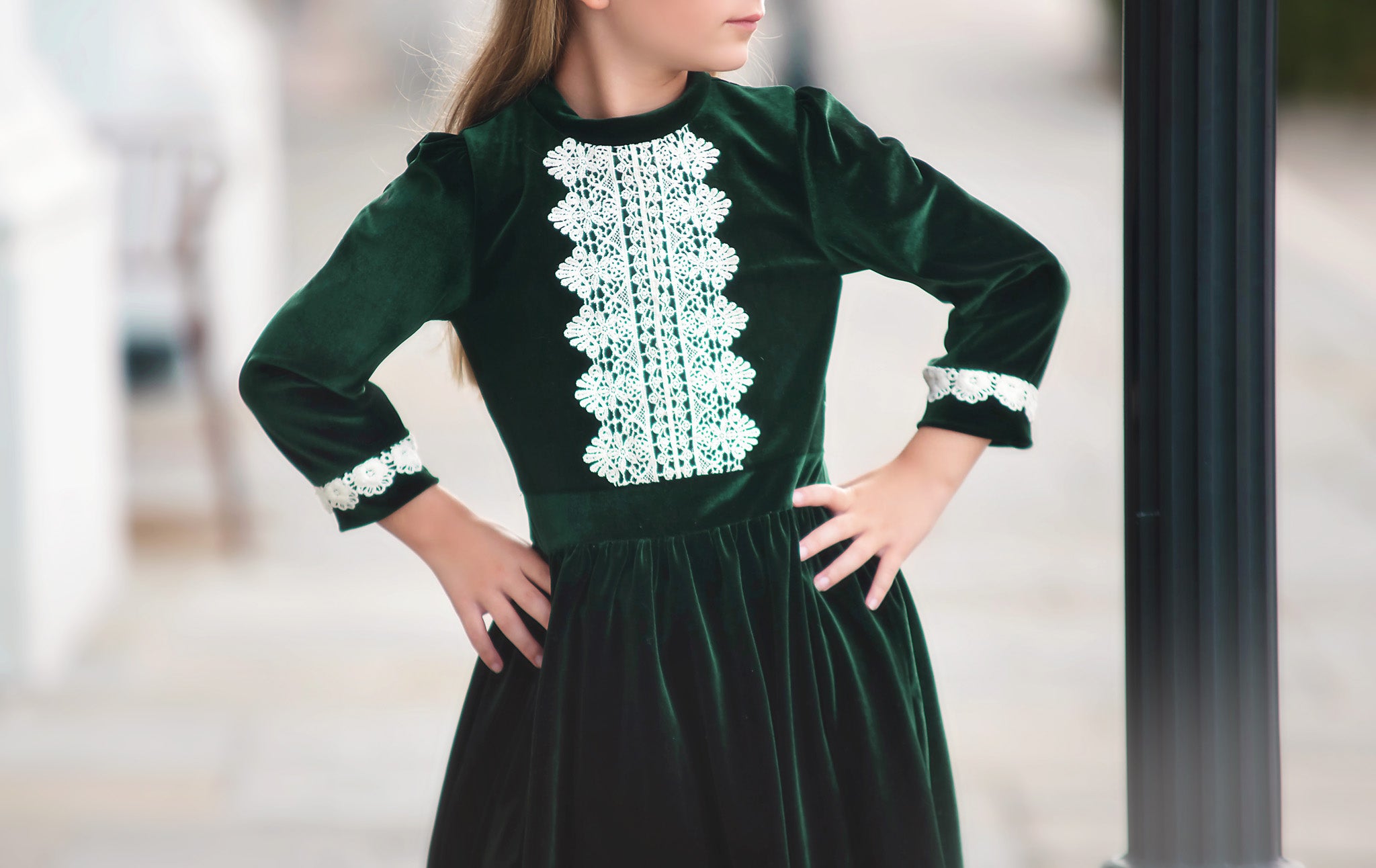 ROWAN DRESS EMERALD